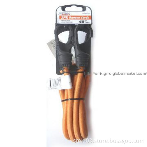 2PK 48\"X10mm Bungee Cord Standard Duty GS approved